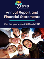 The front cover of the POhWER Annual Report 2022-2023