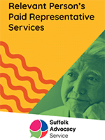 Suffolk Advocacy Service RPPR leaflet cover