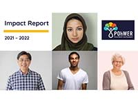 POhWER 2021-2022 Impact Report cover