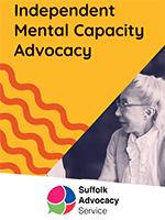 Suffolk Advocacy Service IMCA leaflet cover