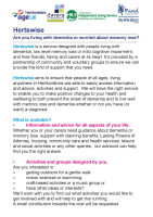 Hertswise leaflet page 1