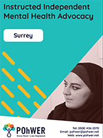 Surrey Instructed IMHA leaflet cover