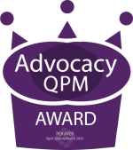 Advocacy QPM Award Logo