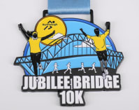 Jubilee Bridge running event medal