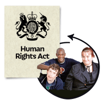 Human Rights Act Photosymbol